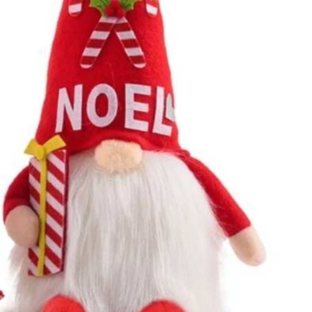 14" NOEL Light Up Gnome